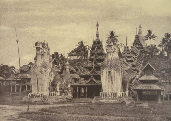 No. 2. Prome. North entrance to the Shwe San-dau Pagoda